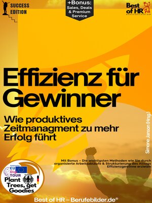 cover image of Effizienz für Gewinner – Wie produktives Zeitmanagment zu mehr Erfolg führt